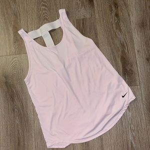 Nike workout shirt racer back